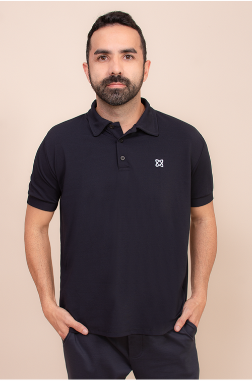 B.ON Men's Polo Shirt - Black