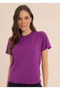 B.ON Women's Basic Shirt in Purple