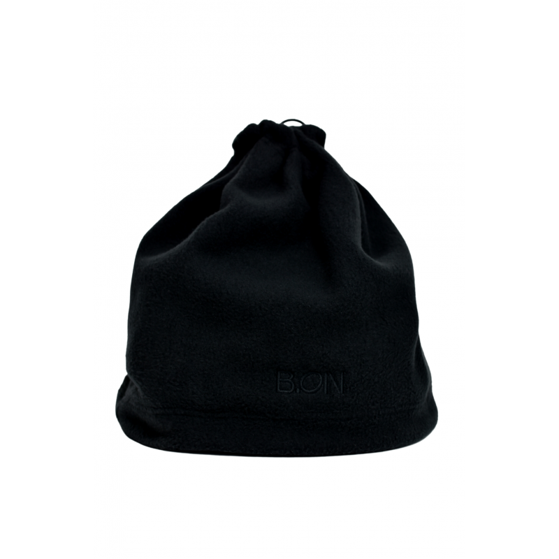 B.ON Unisex Thermal Beanie and Neck Warmer - Black