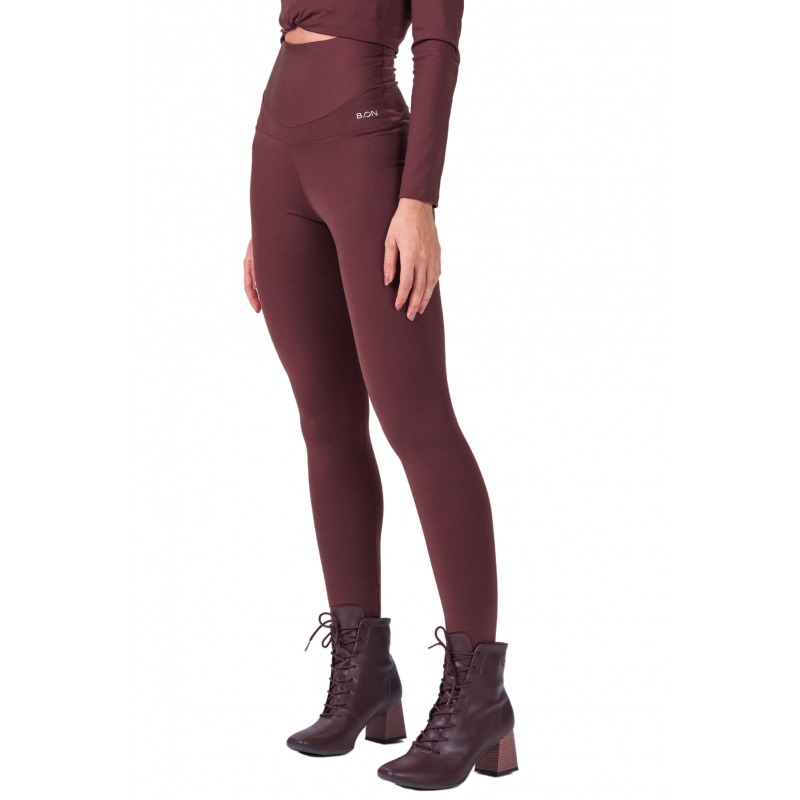 B.ON Women's Legging - Tummy Control - Brown