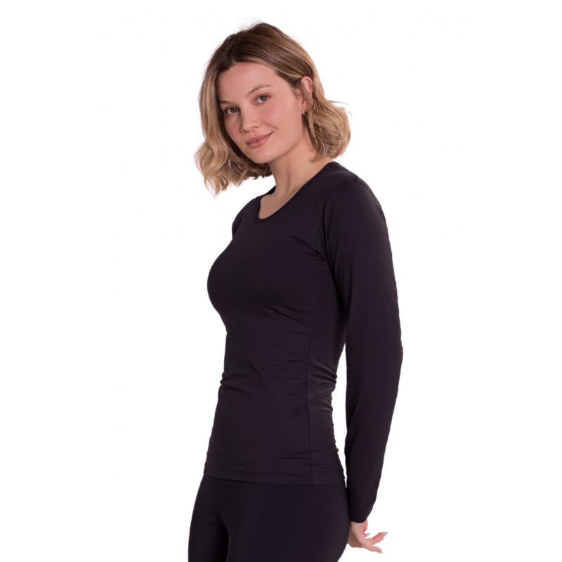 B.ON Women's Blouse - Second Skin - Black