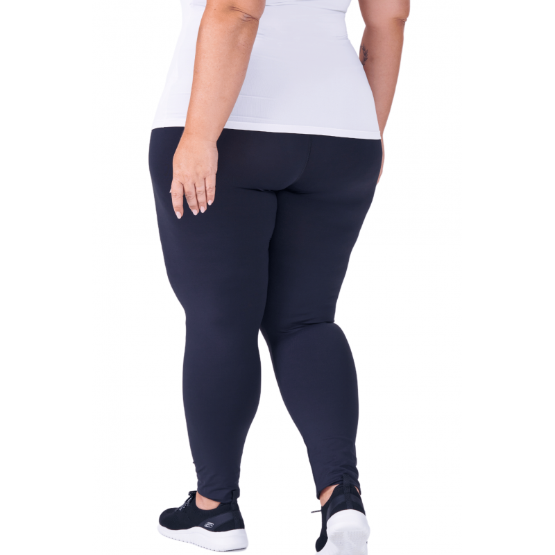 B.ON Plus Size Women's Low Compression Legging - Black