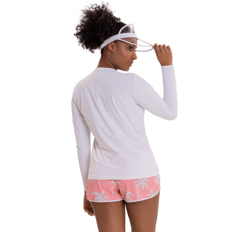 B.ON Women's Antiviral & Antibacterial Long Sleeve T-Shirt - White