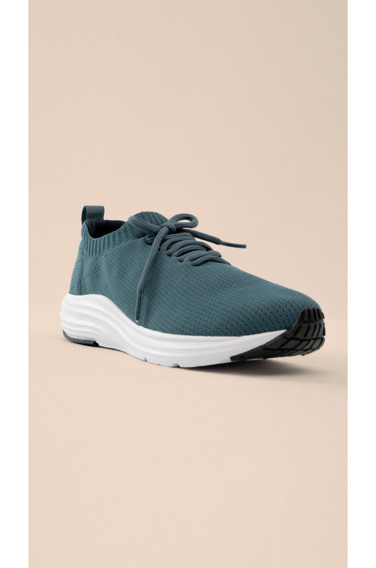 B.ON UNISEX LIGHTWEIGHT BALI TENNIS SHOES - PETROL BLUE