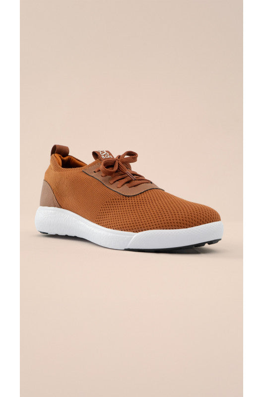 B.ON UNISEX LIGHTWEIGHT TENNIS SHOES - GINGER BREAD BROWN
