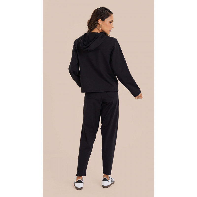 B.ON Women's Comfy Sweatshirt in Black