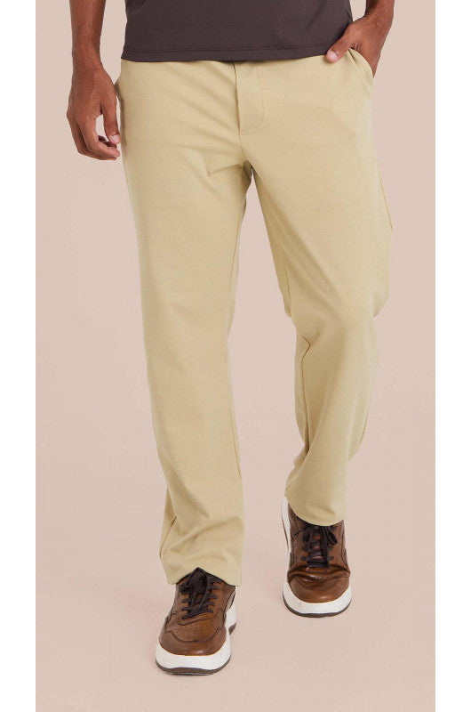 B.ON  Men's Tailored Pants - Khaki