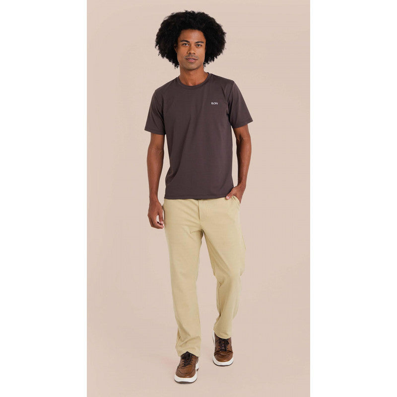 B.ON  Men's Tailored Pants - Khaki