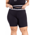 B.ON Plus Size Women's Bermuda Shorts - Black