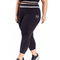 B.ON Plus Size Women's Capri Pants - Preto