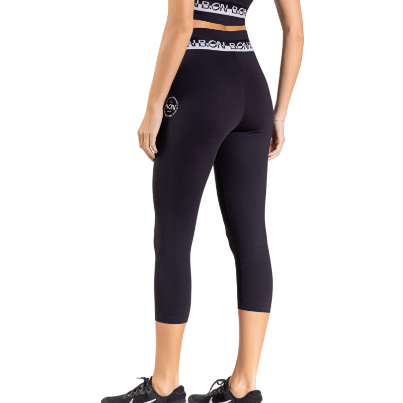 B.ON Women's Capri Legging - Black