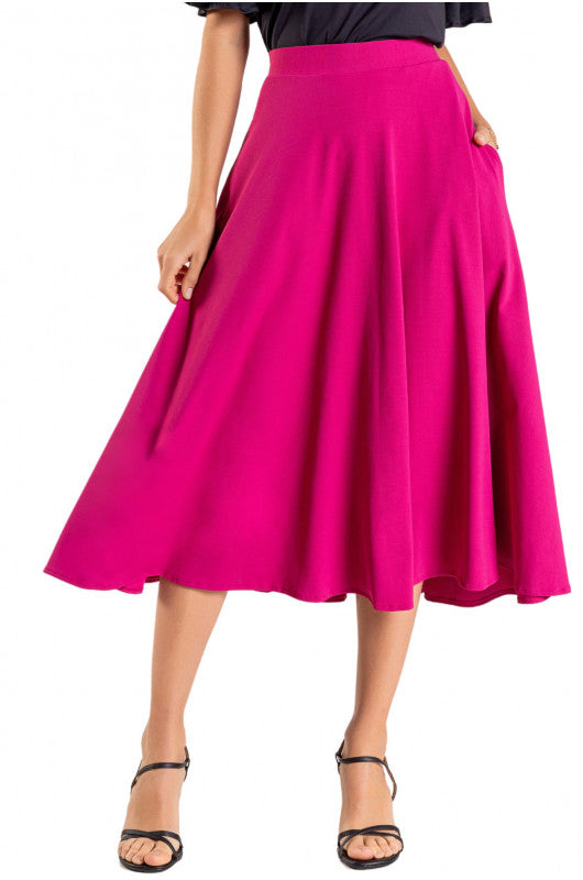 B.ON Women's Skirt - Fuchsia Pink